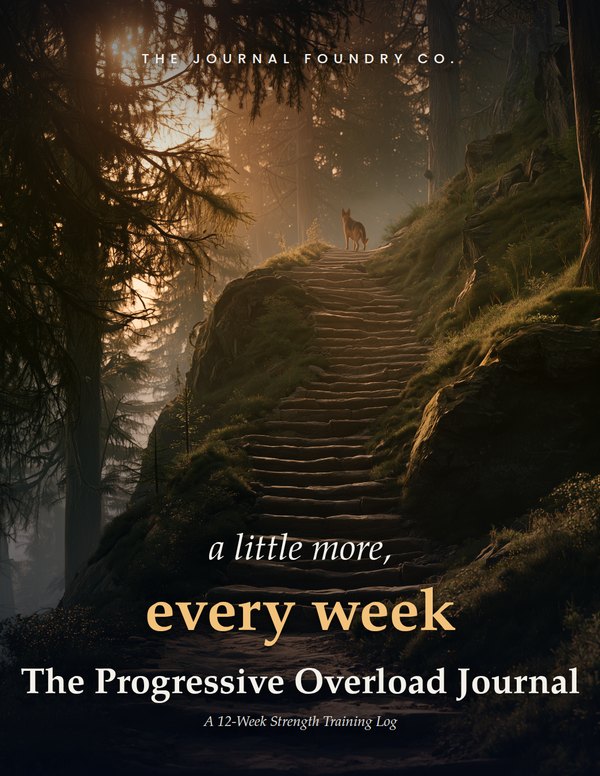 The Progressive Overload Journal cover