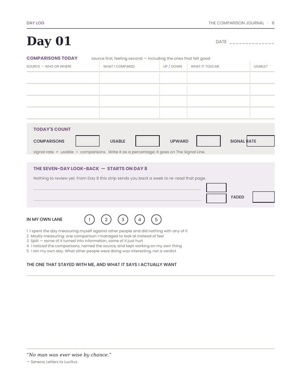 A second page from the free comparison sample