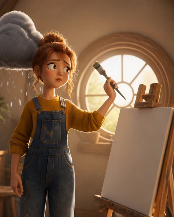 A still from one of our animated stories about doubt